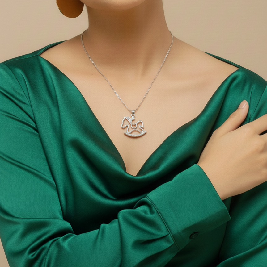 Horse - Clavicle Chain Necklace