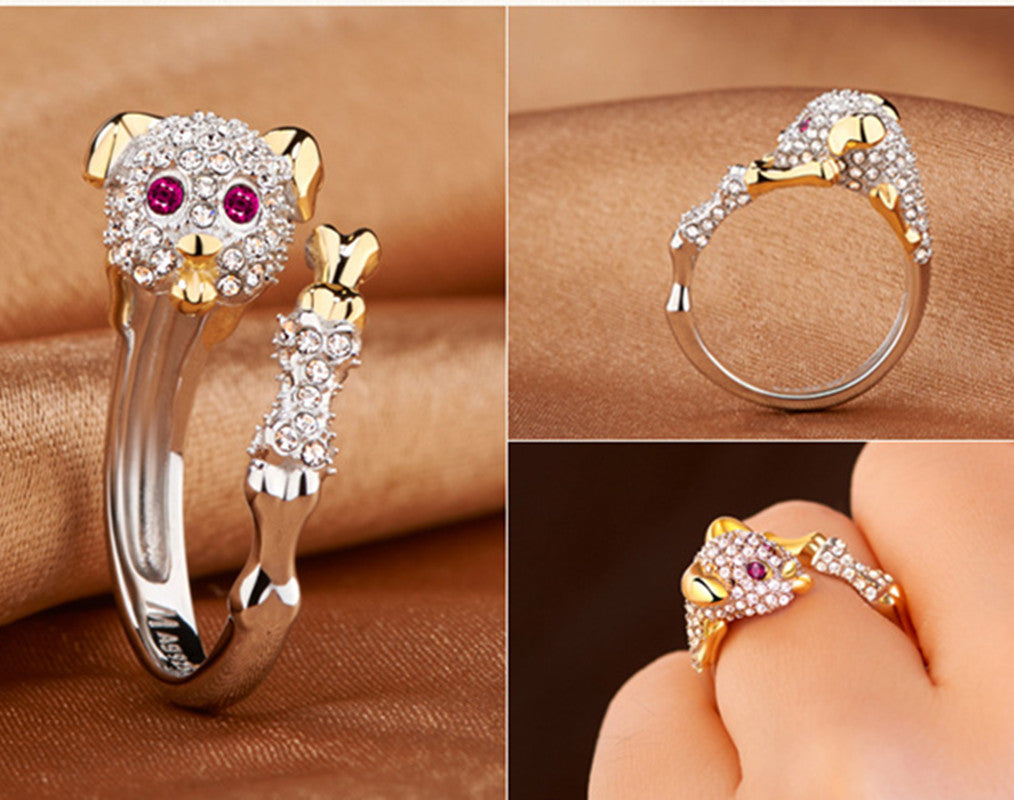 Animal Zodiac - Rhinestone Ring