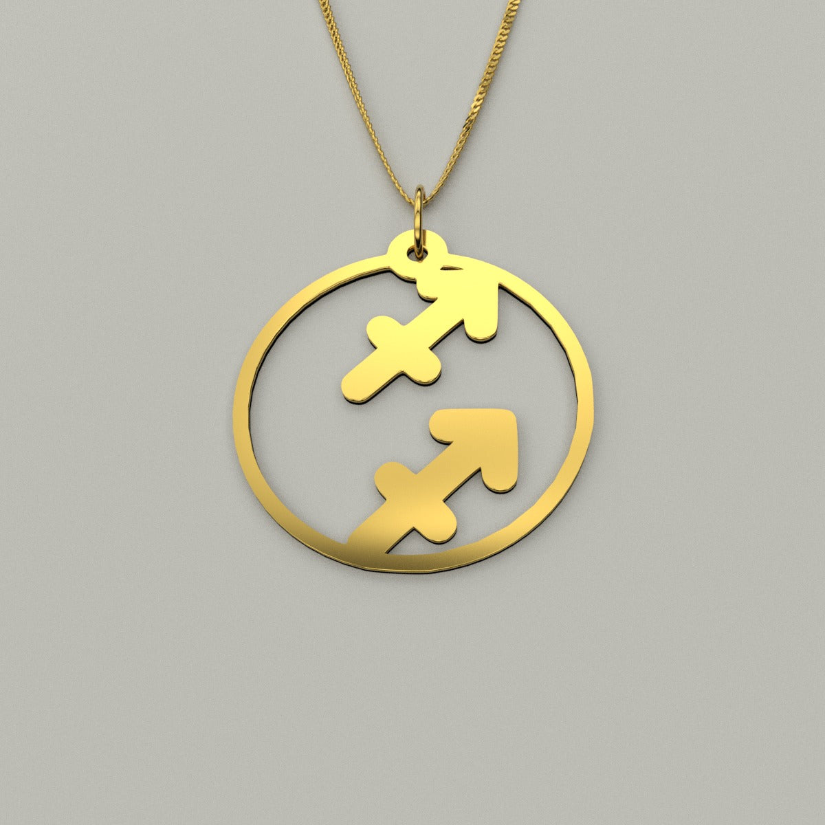 Sagittarius & Sagittarius - Couple Necklace