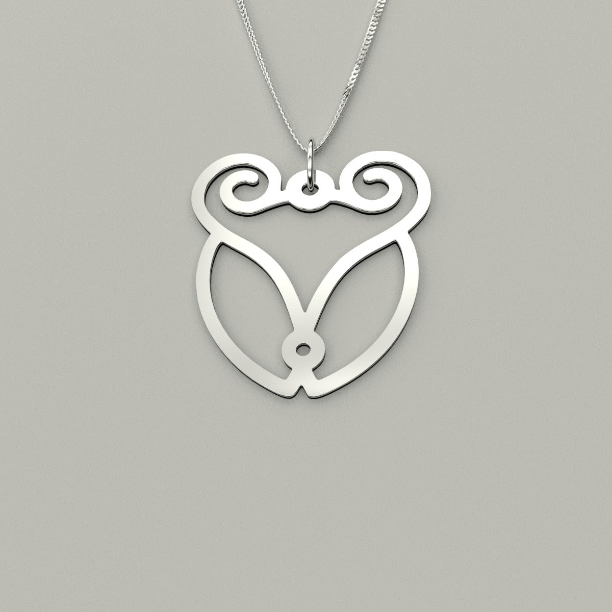 Rat - Hollow Carved Necklace