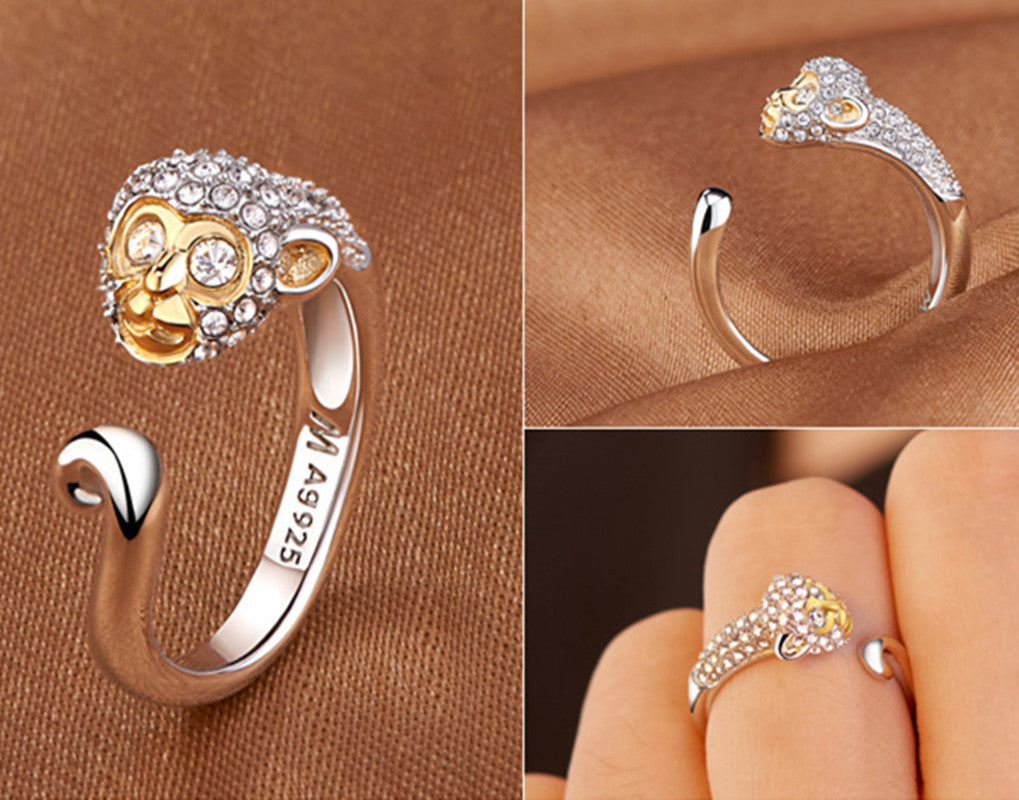 Animal Zodiac - Rhinestone Ring