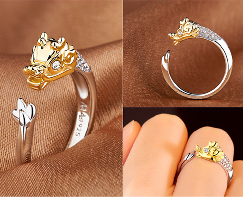 Animal Zodiac - Rhinestone Ring