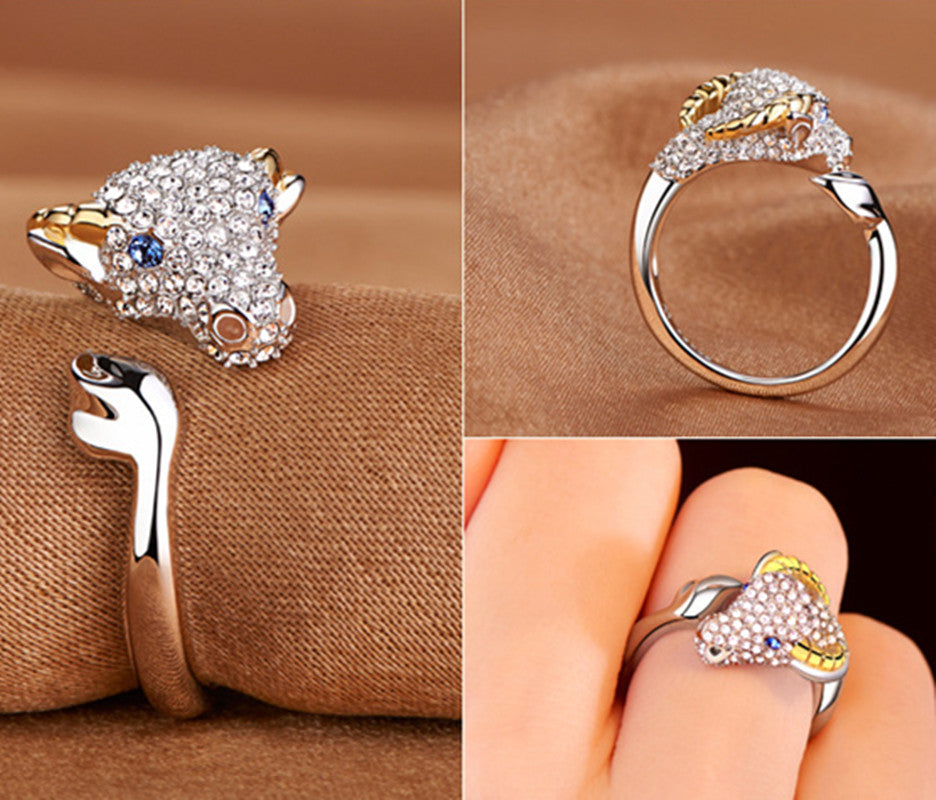 Animal Zodiac - Rhinestone Ring