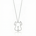 Dog - Hollow Carved Necklace