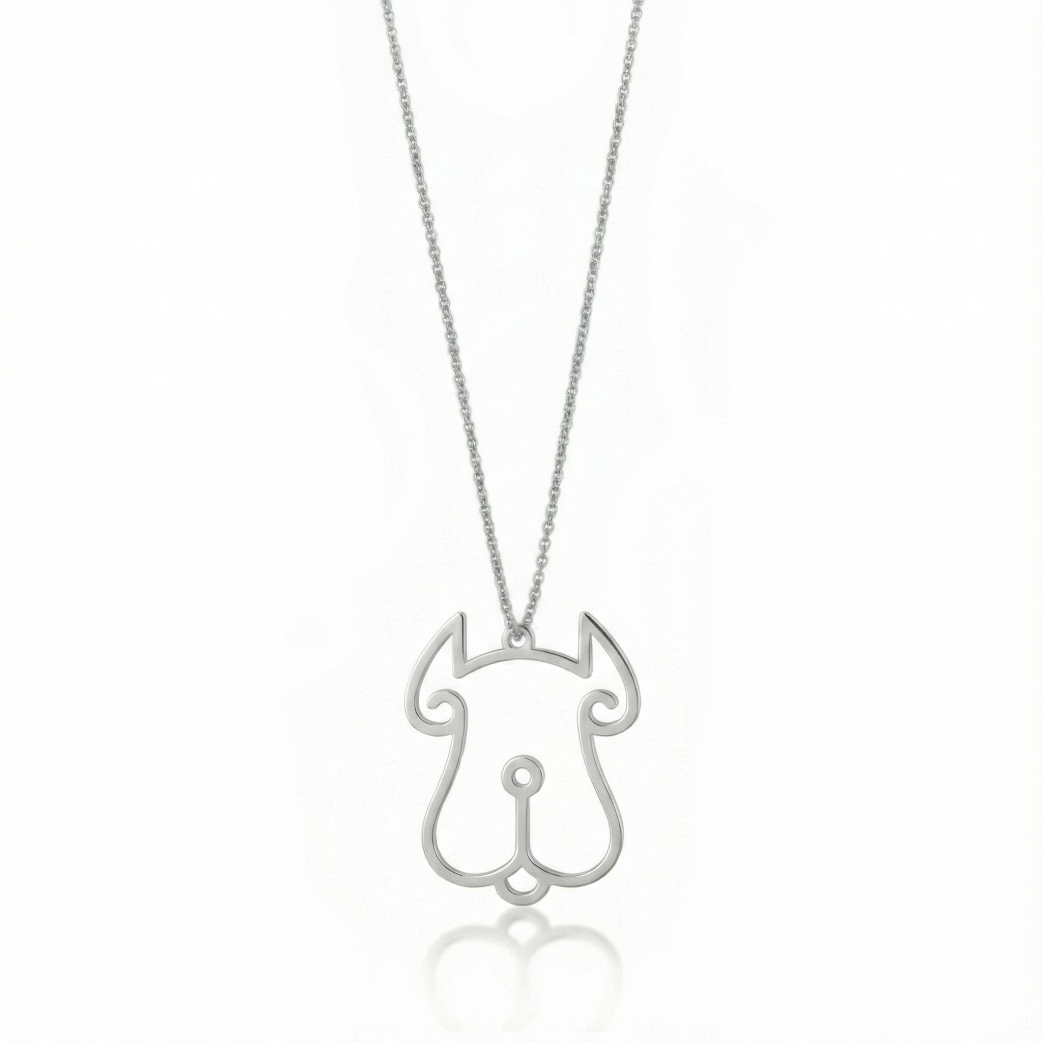 Dog - Hollow Carved Necklace