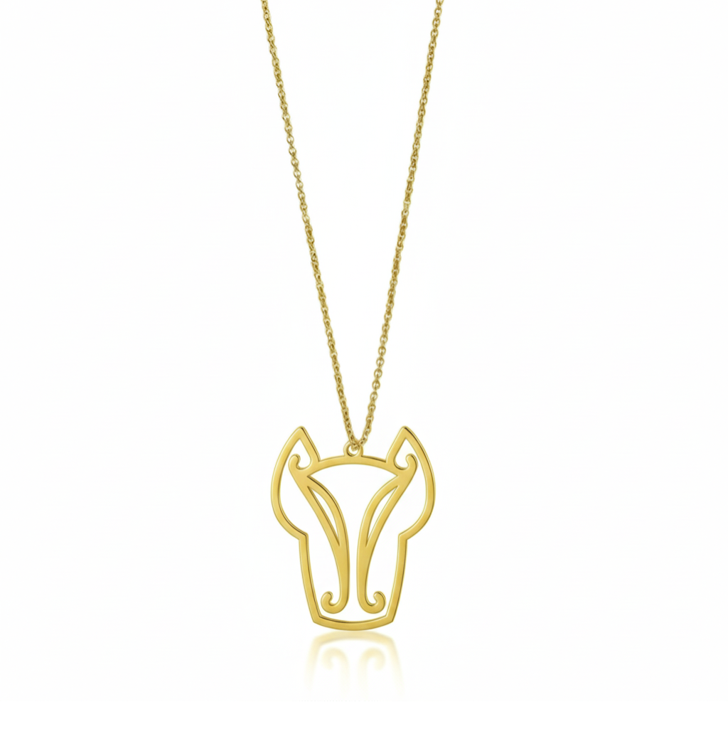 Horse - Hollow Carved Necklace
