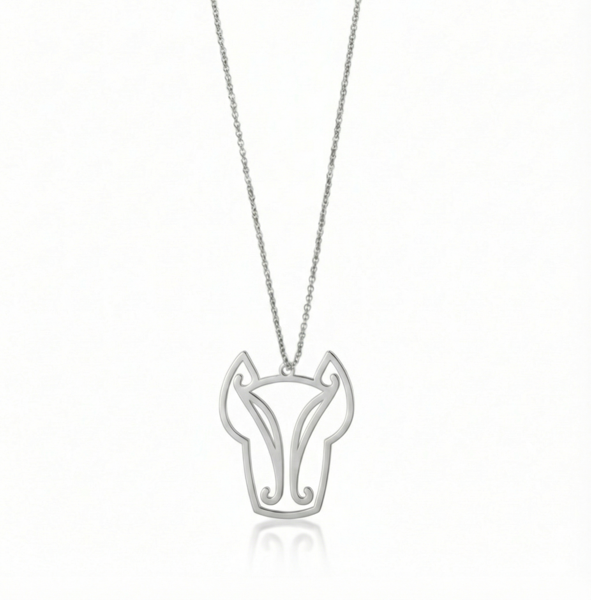 Horse - Hollow Carved Necklace