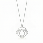 Monkey - Hollow Carved Necklace