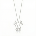 Ox - Hollow Carved Necklace