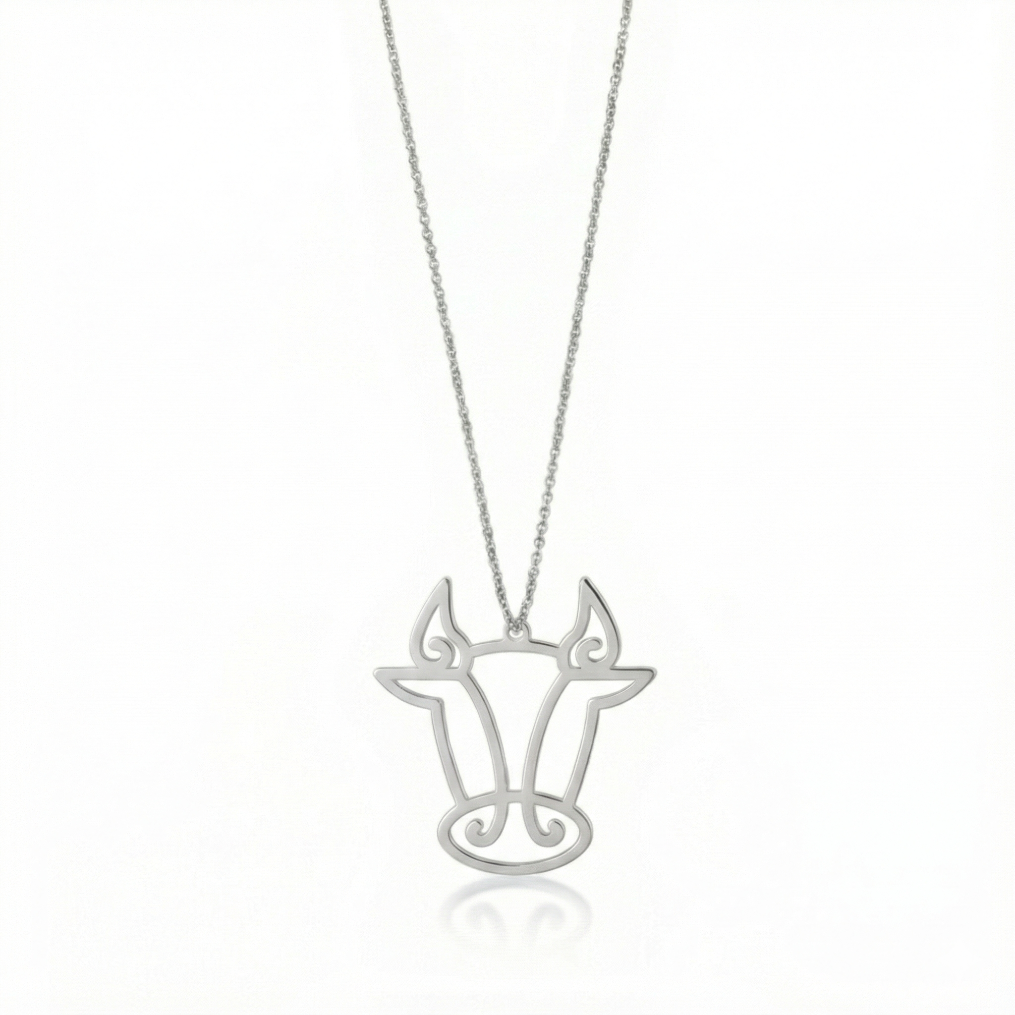 Ox - Hollow Carved Necklace