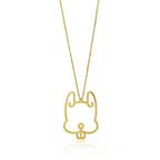 Rabbit - Hollow Carved Necklace