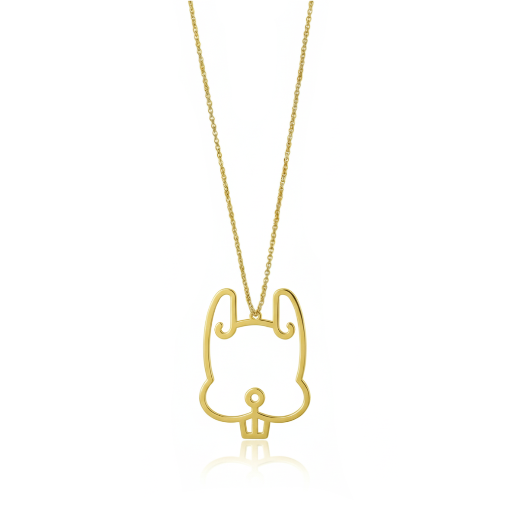 Rabbit - Hollow Carved Necklace