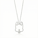 Rabbit - Hollow Carved Necklace