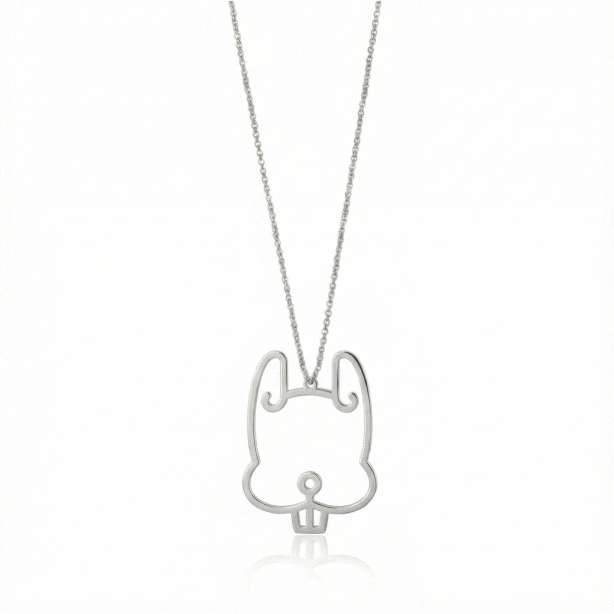 Rabbit - Hollow Carved Necklace