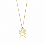 Snake & Dog - Couple Necklace