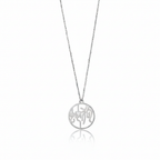Snake & Dog - Couple Necklace
