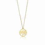 Snake & Pig -Couple Necklace