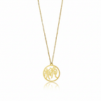 Tiger & Dog - Couple Necklace