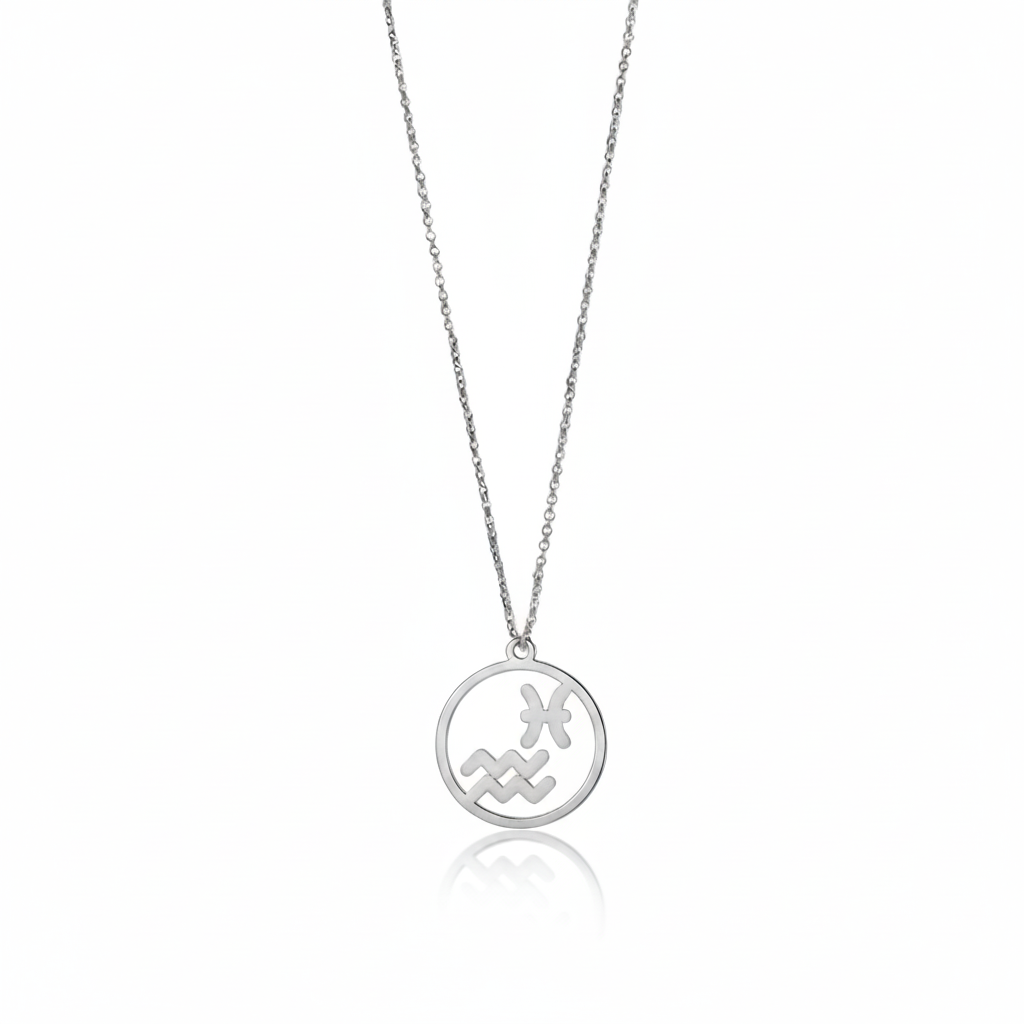 Aquarius & Pisces - Couple Necklace