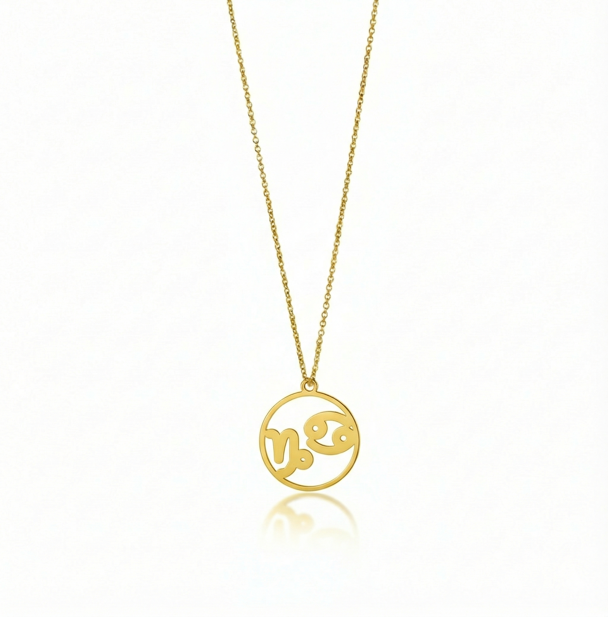 Cancer & Capricorn - Couple Necklace