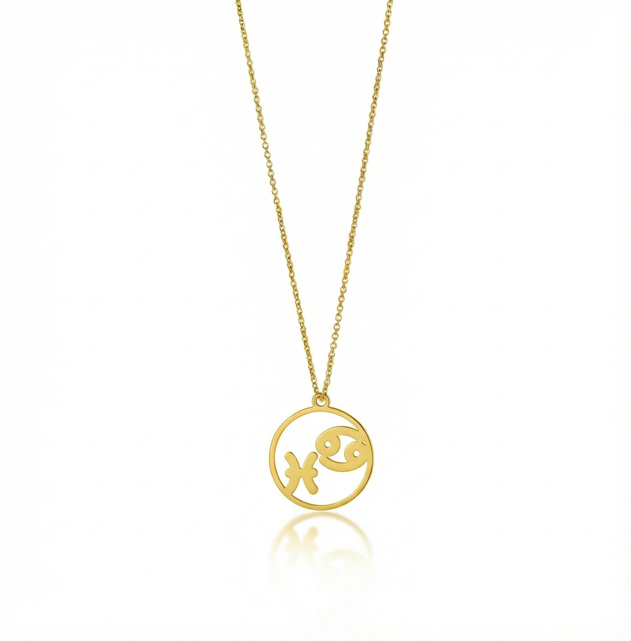 Cancer & Pisces - Couple Necklace