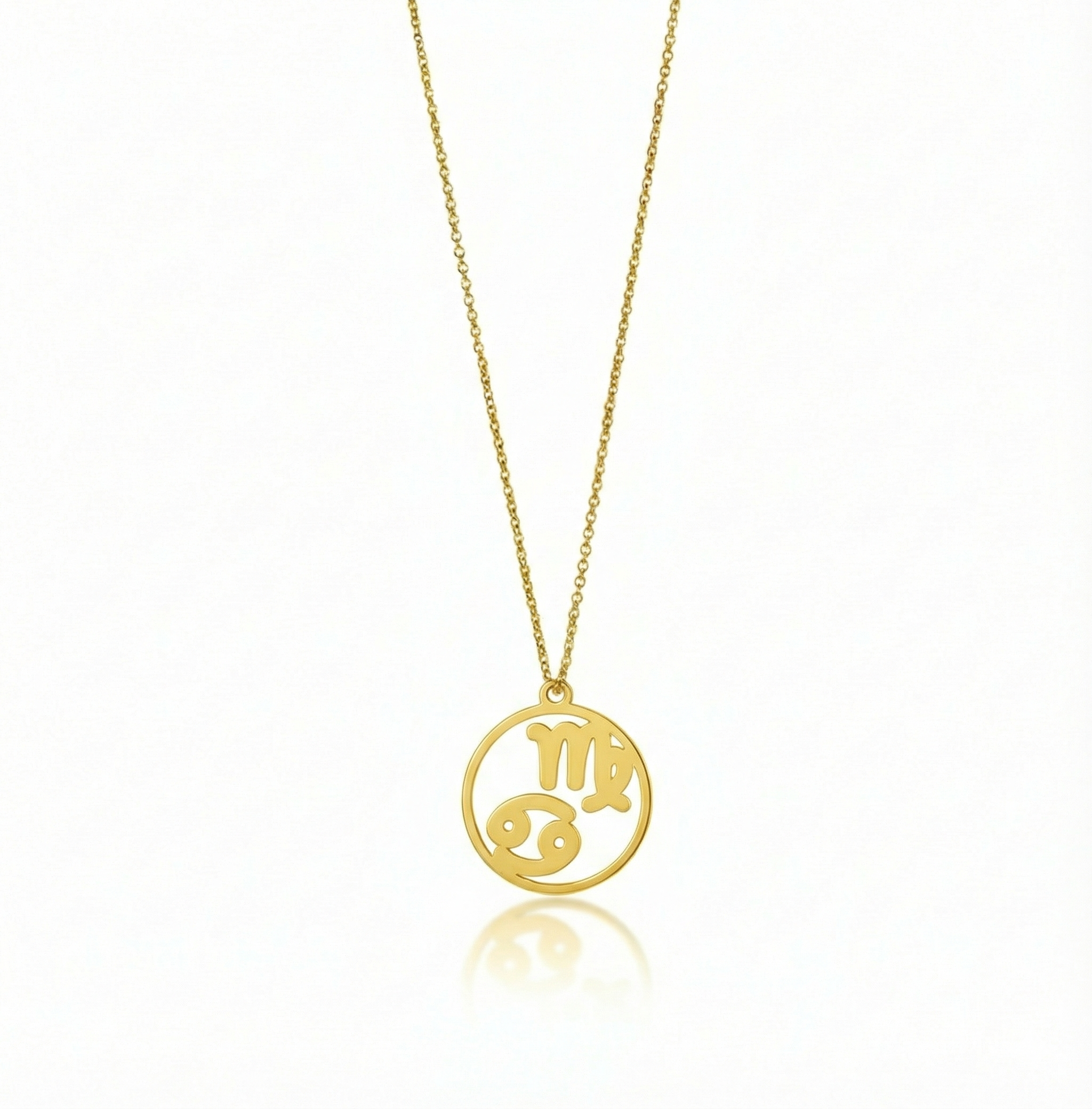 Cancer & Virgo - Couple Necklace