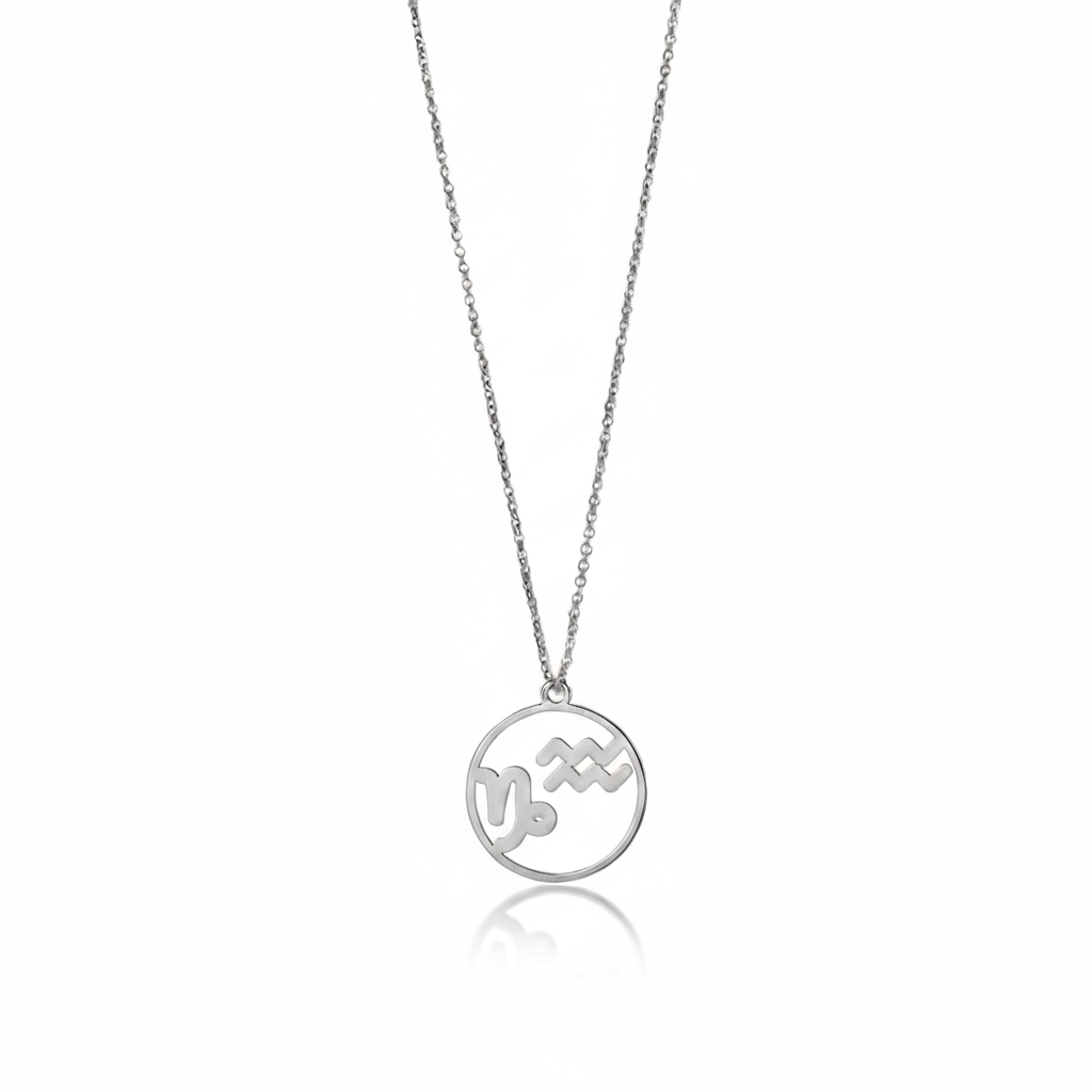 Capricorn & Aquarius - Couple Necklace