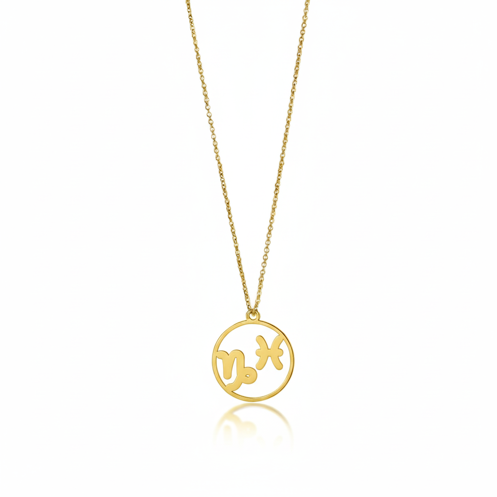 Capricorn & Pisces - Couple Necklace