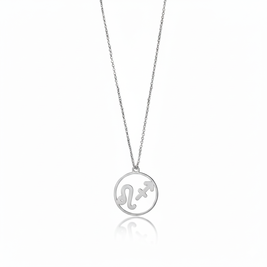 Leo & Sagittarius- Couple Necklace
