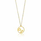 Libra & Sagittarius - Couple Necklace