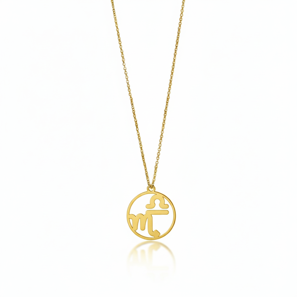 Libra & Scorpio - Couple Necklace