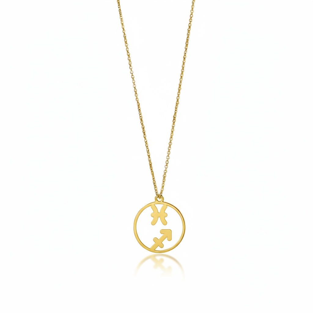 Sagittarius & Pisces - Couple Necklace
