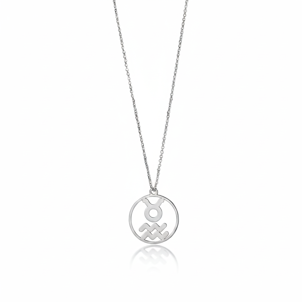 Taurus & Aquarius - Couple Necklace