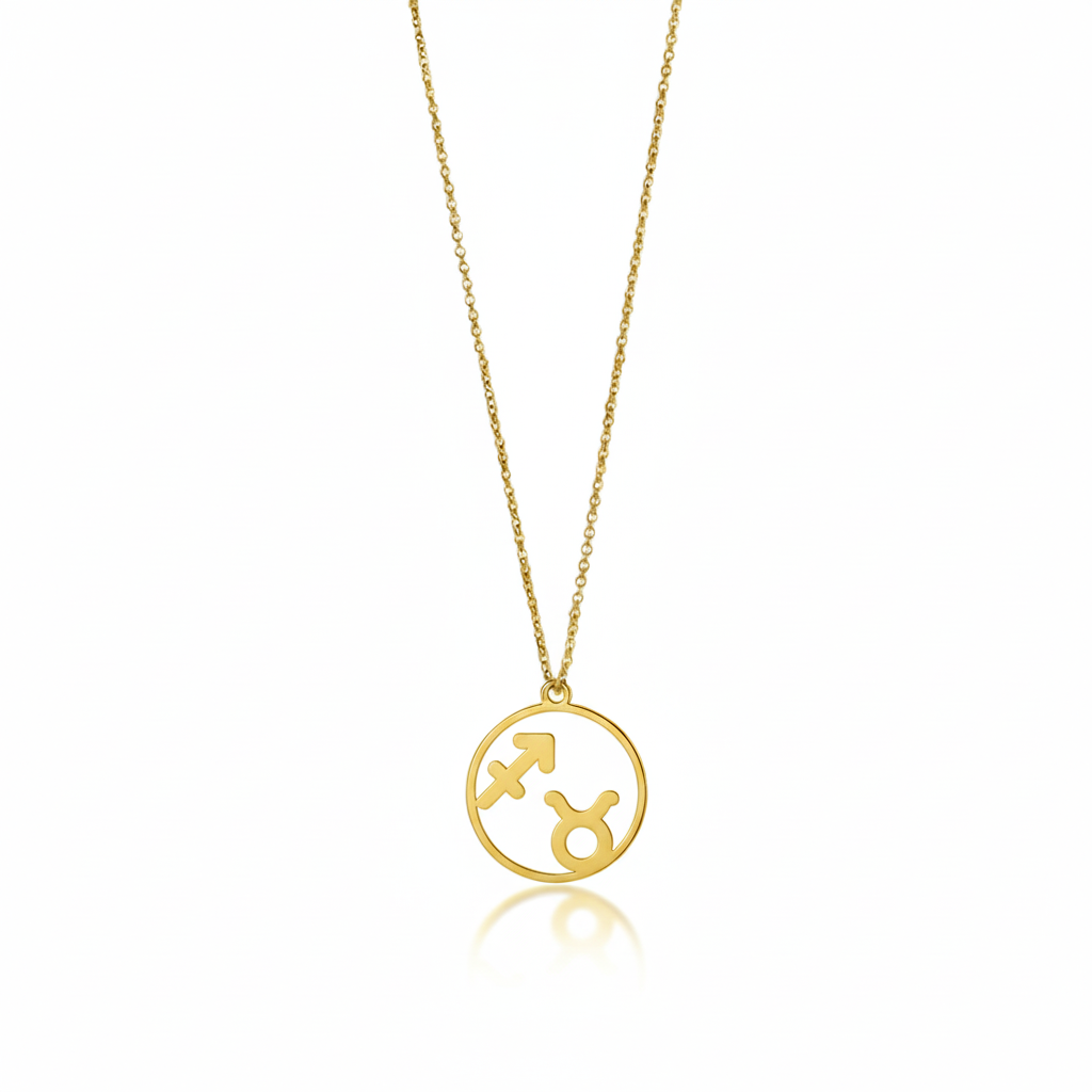Taurus & Sagittarius - Couple Necklace