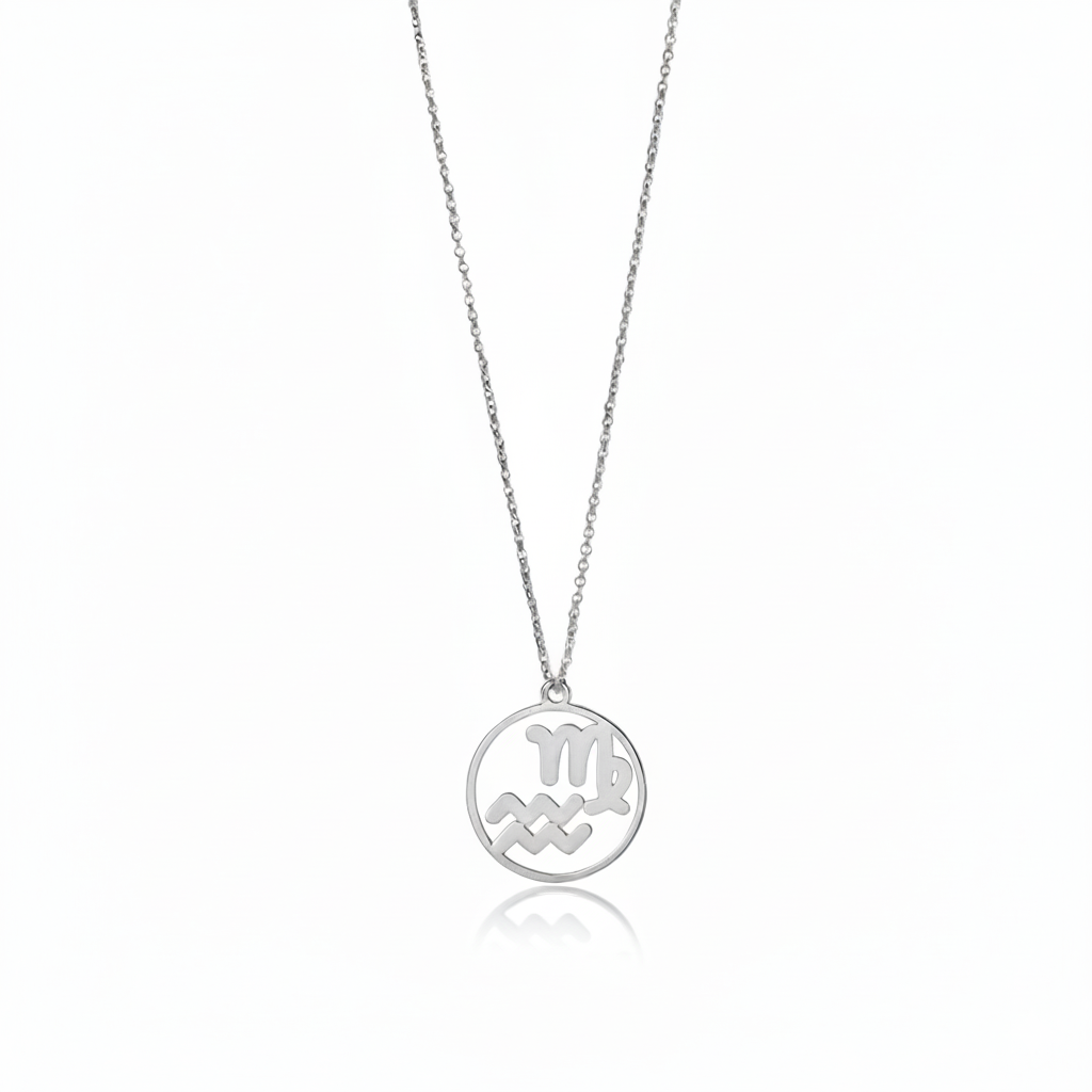 Virgo & Aquarius - Couple Necklace