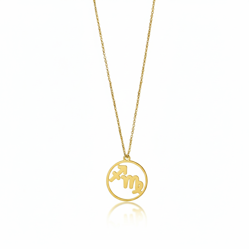 Virgo & Sagittarius - Couple Necklace