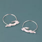 Rabbit - Hoop Earrings