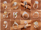 Animal Zodiac - Rhinestone Ring