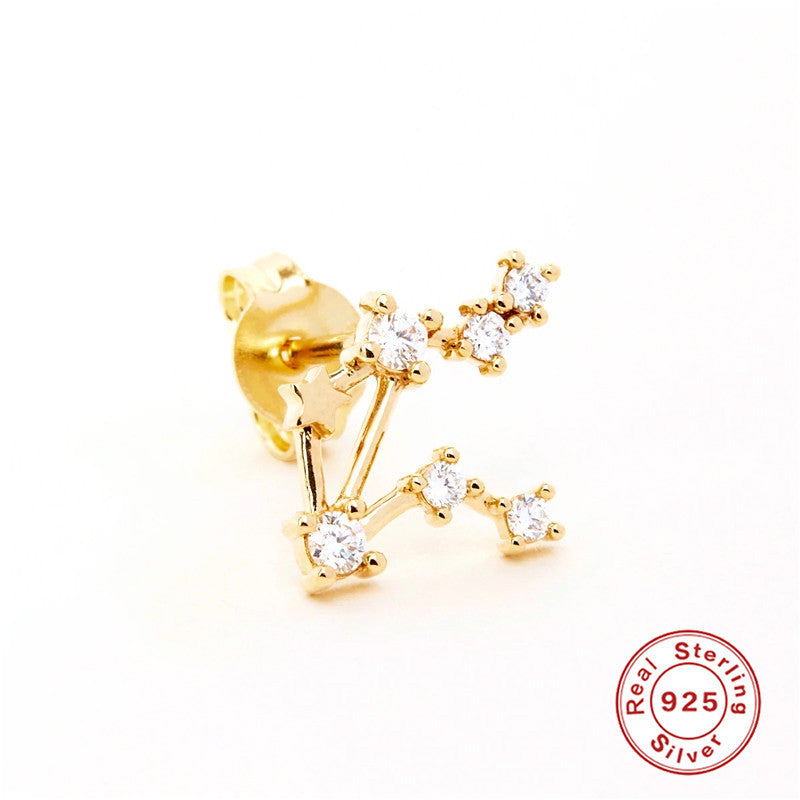 Zodiac - Single Stud Earring to Pair