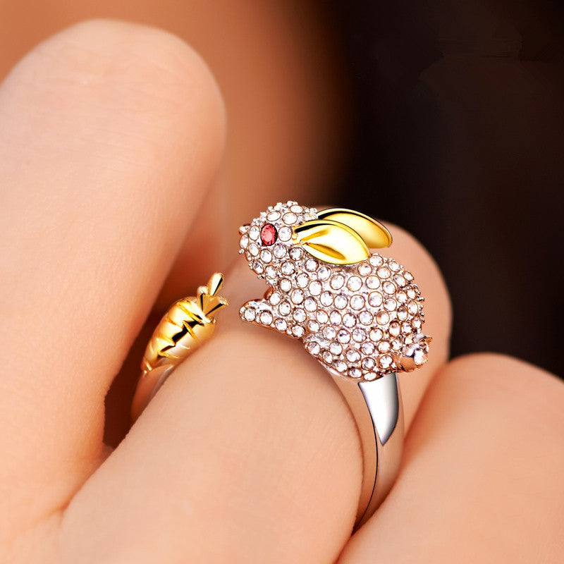 Animal Zodiac - Rhinestone Ring