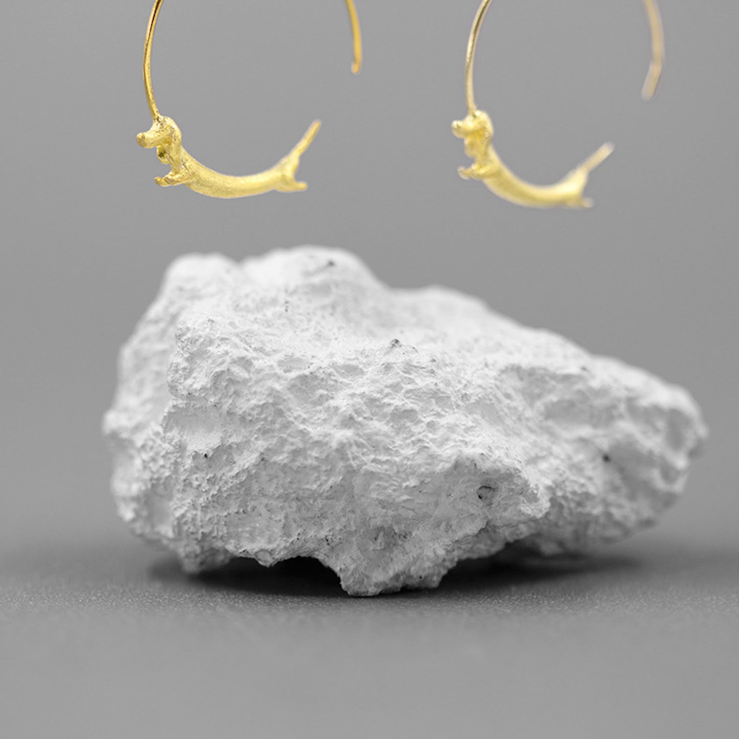 Dog - Hoop Earrings