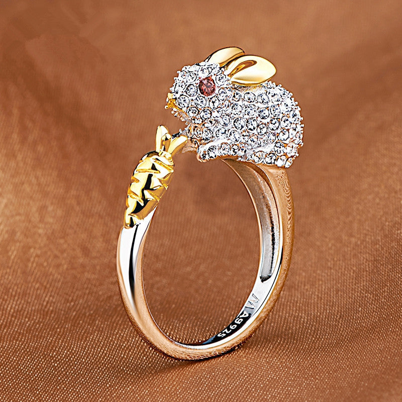 Dizhi - Rhinestone Ring