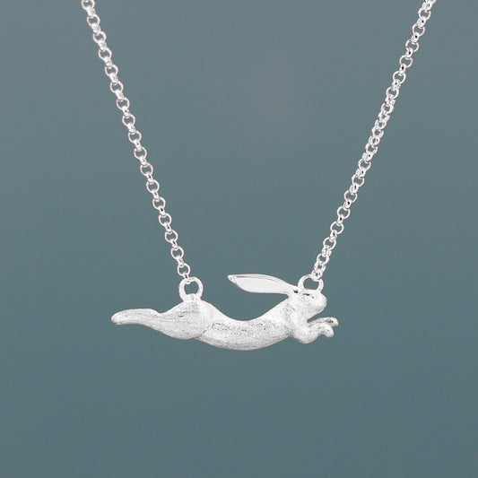 Rabbit - Sterling Silver Necklace