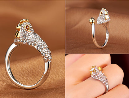 Animal Zodiac - Rhinestone Ring