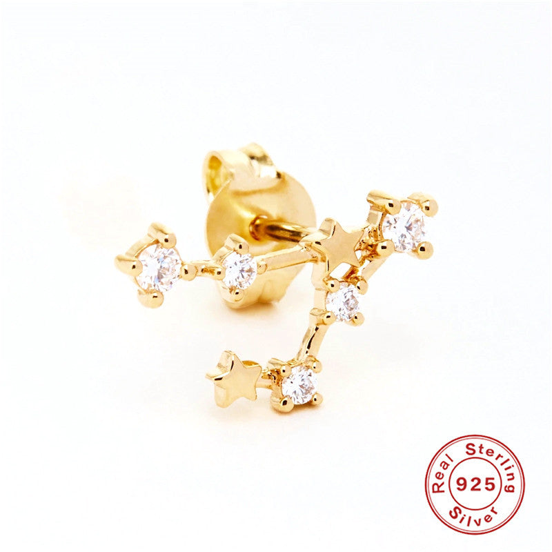 Zodiac - Single Stud Earring to Pair