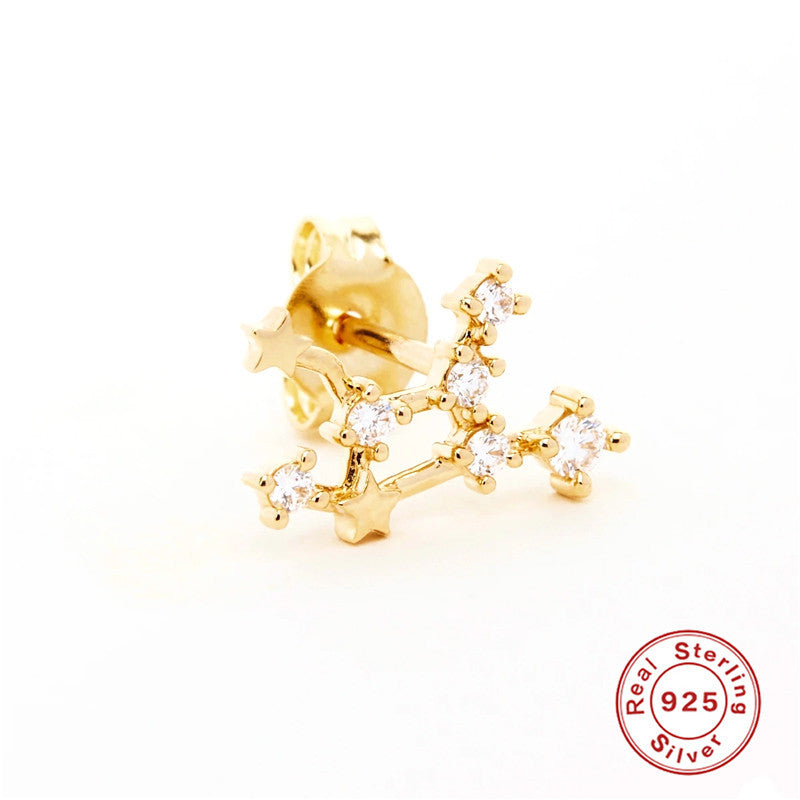 Zodiac - Single Stud Earring to Pair