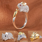 Animal Zodiac - Rhinestone Ring