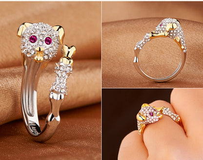 Animal Zodiac - Rhinestone Ring