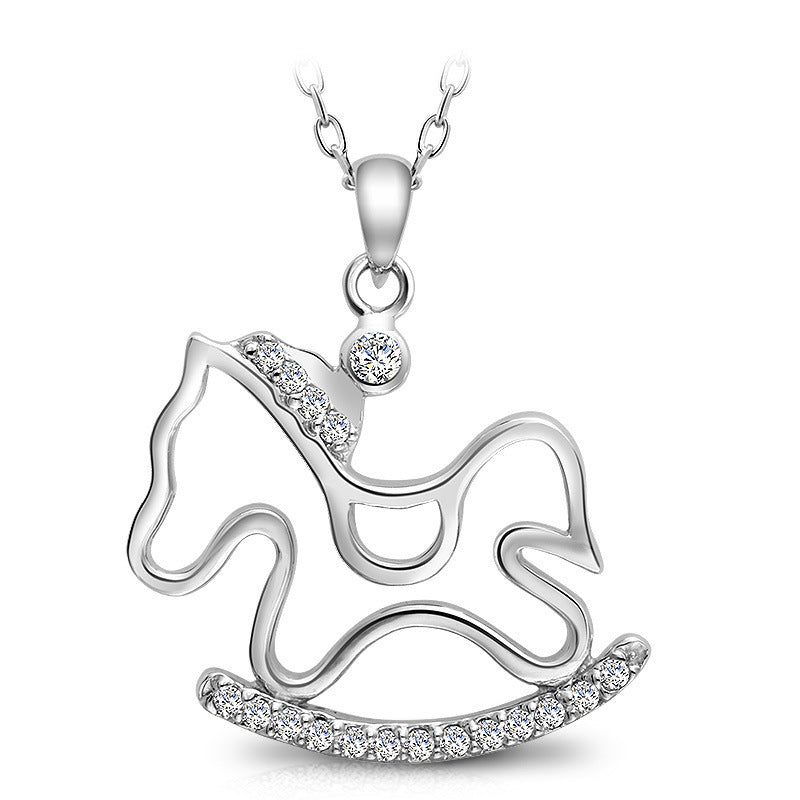 Horse - Clavicle Chain Necklace