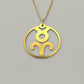 Aries & Taurus - Couple Necklace